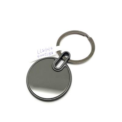 China Individual Polybag Metal Keychain Holder with Customized Logo for Business Partners for sale