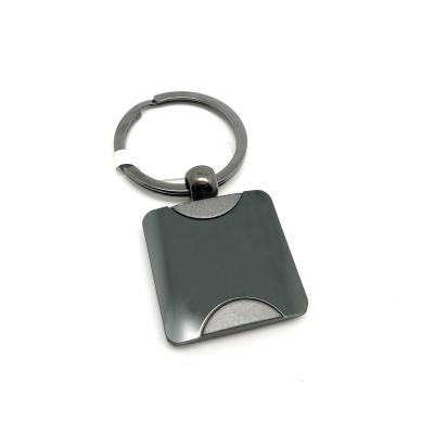 China Black Gun Iron Keychain Container for Keychain Holder Organization for sale