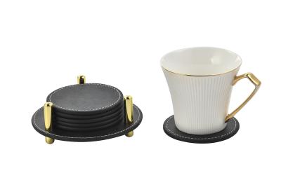 China Modern Drink Coasters Set Assorted Designs Absorbent and Durable Materials Assorted Styles for sale
