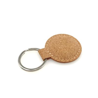 China Round Leather Key Chains for sale
