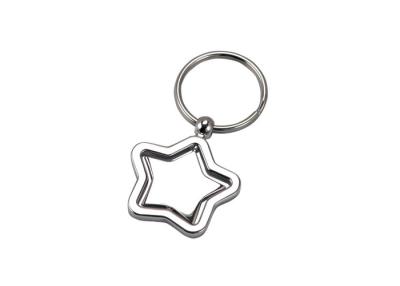 Chine La chaîne principale à chaînes mignonne d'étoile de fer de clé en métal de cadeau de souvenir entassent en vrac fer rotatif à vendre