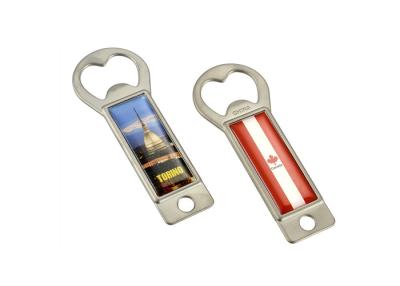 China Personalized Metal Wine Key Keychain Wood Bottle Opener Keychain Epoxy Doming for sale
