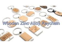 Looking for a special gift? Check out this unique zinc alloy inlaid wooden keychain