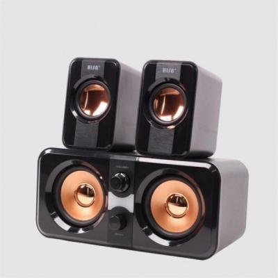 China Vintage Wired Surround Sound Subwoofer Hifi 2.1 Speaker System 65dB for sale