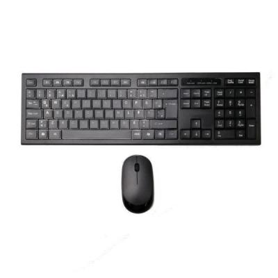 China Wireless Keyboard and Mouse Combo 2.4GHz Slim Full-Sized Silent Combo with USB Nano Receiver for Laptop, PC for sale