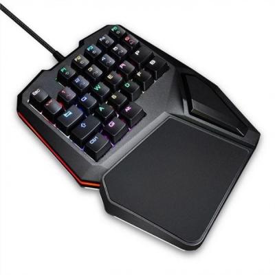 China One Handed Razer Grade Quiet Xbox Gaming Keyboard RGB Luminescence for sale