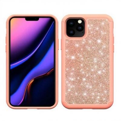 China Nonslip Shockproof Glitter Mobile Protector Cover TPU Polycarbonate Case Mulitcolors for sale