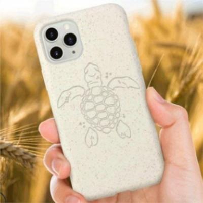 China 100% Biodegradable Mobile Protector Cover Case 1.8mm Engraved Wood Bamboo Fiber for sale