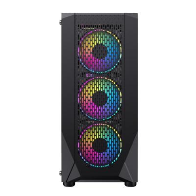 Chine ODM MATX ARGB PC Cabinet RVB en verre trempé pour les jeux à vendre