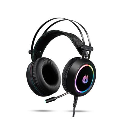 China Gaming 110DB Gaming Headphones PS4 RGB Playstation Headset With Mic for sale