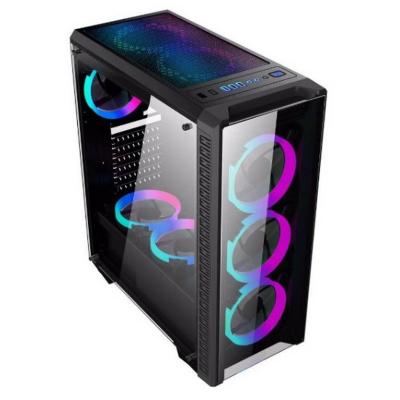 Chine Cabinet de PC de la caisse RVB de tour de PC de jeu d'ODM ATX/ATX/ITX à vendre