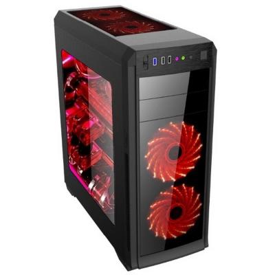 China Transparent Computer Cabinet RGB Case For 410 Atx motherboard for sale
