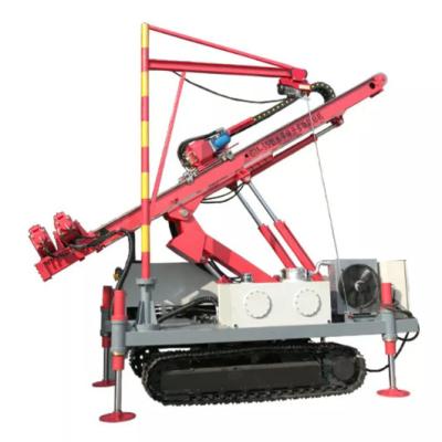 China Factory Price  and Easy Maintenance  Crawler Type Anchor Drilling Rig for Deep Foundation Pit Slope Anchor in Russia for sale