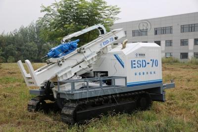 Китай Тип машина Crawler обработки забора буровой установки почвы испытывая продается