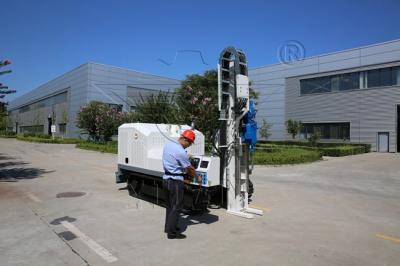 China Eco-Friendly SPT Soil Sampling Rig Hydraulic Crawler Direct Push for sale