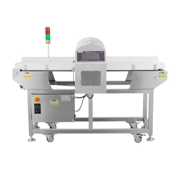 High Precision Detector Dumplings Frozen Fish Meat Fungus Metal Detector For Food Industry