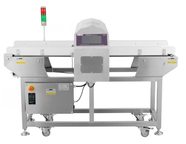 Touch Screen Conveyor Metal Detector In Food Processing Industries , 4012 Tunnel Size