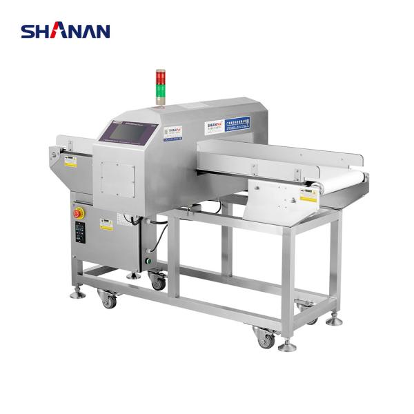 Touch Screen Conveyor Belt Detector De Metals Needle Detector Food Metal Detector With Multi-Language System