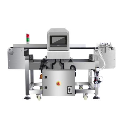 China Touch Screen Aluminum Foil Packaging Metal Detector Food Production Line Detector Fine Particle Metal Detector for sale