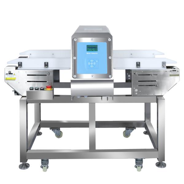 FDA Food processing machinery Metal Detector Sensitivity Conveyor Belt Metal Detection