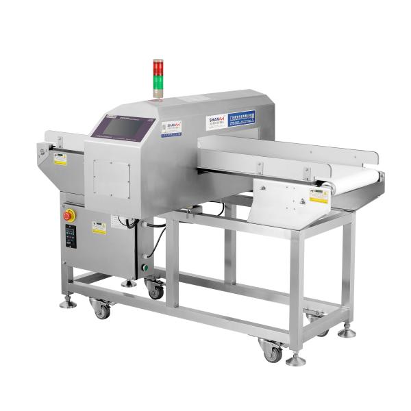 Mirror Stainless Steel Conveyor Belt Needle Detector Machine Digital Data Print Function