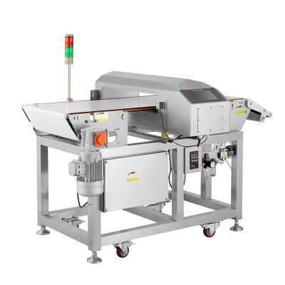 China Hot Sale Automatic Intelligent Bread Metal Detector Machine High Accuracy Metal Detector For Frozen Food for sale