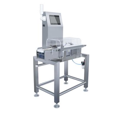 China IP54 AC220V 50Hz Automatic Check Weigher With Speed 80-150 Piece / Min en venta