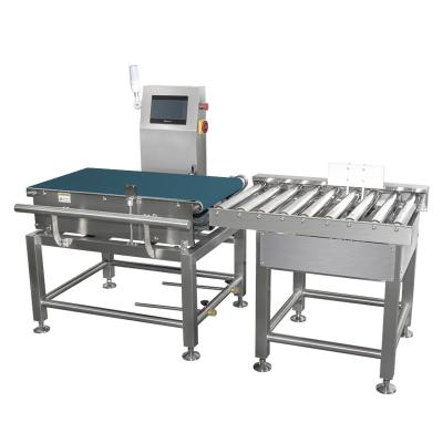China High Accuracy Industrial Conveyor Belt Weighing Scale Check Weigher For Food Pack à venda