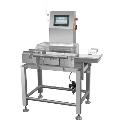 China Customized Checkweigher Throughout 100-700PCS/min High-Speed Weighing for Consistency Te koop