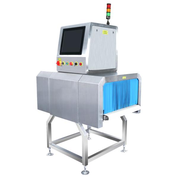 Touch Screen Operation Food X Ray Machines For Food Inspection  For Aluminum Foil Pouches