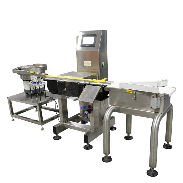 High Speed Conveyor Weight Checker / Dynamic Checkweigher Machine