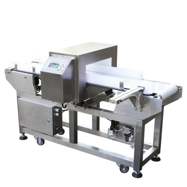 Auto Conveying Metal Detector Food Safety For Package Line , 300*150mm Tunnel Size