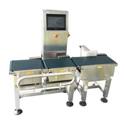 China SS304 Automatic Conveyor Weight Checker 1g Accuracy For Food Packing Line for sale