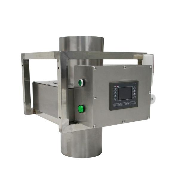 Food Industry Gravity Metal Detector For Rice / Powder , 0.6mm Ferrous Sensitivity