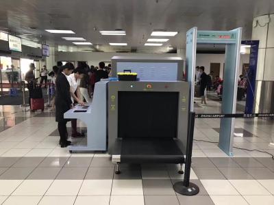 China Conveyor Belt Security X Ray Luggage Scanner / Screening Machine For Airport for sale