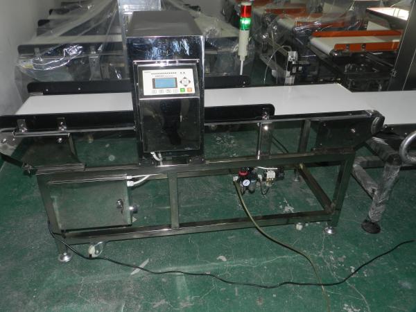 Stainless Steel Industrial Metal Detectors Food Grade With Conveyor Belt