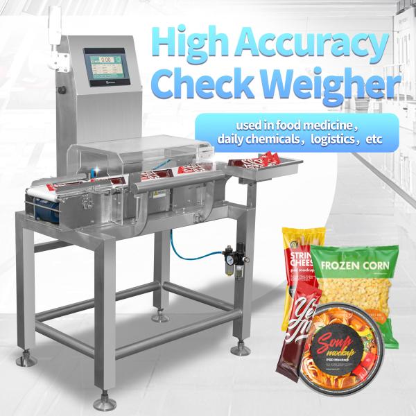 Automatic Check Weigher  Food Pharmaceutical Chemical and More High Accuracy