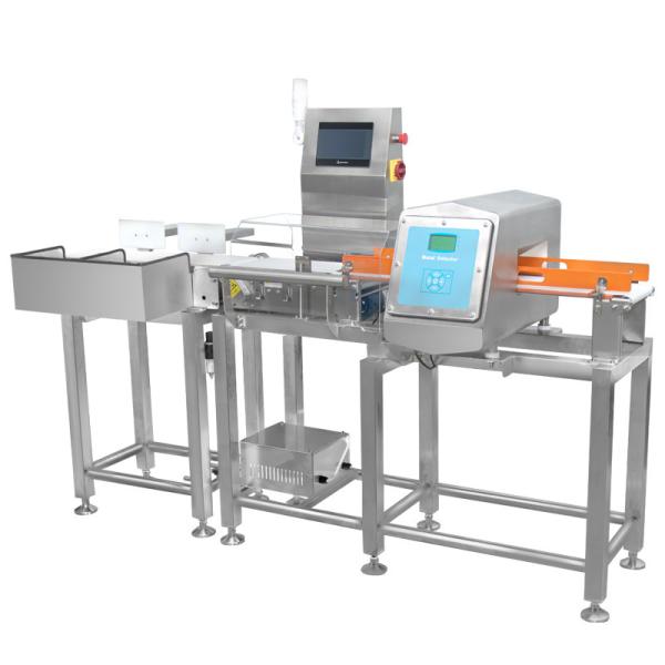 Combo Metal Detector and Checkweigher for Accurate Product Weight and Dimension Verification