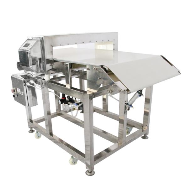 Performance Food Grade Metal Detector Stainless Steel Heavy Duty Conveyor System