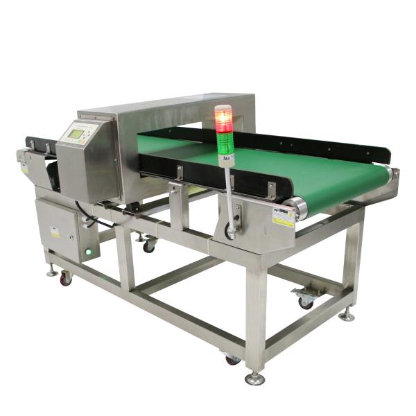 Conveyor Belt Industrial Metal Detector , Food Safety Detector For Processing Line