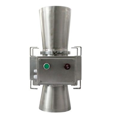 China Vertical Free Fall Throat Metal Detect Separator / Food Safety Inspection for sale