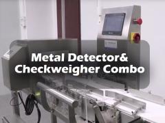 High Accuracy Automatic Check Weigher And Food Metal Detector All-In-One Combination