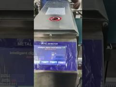 Digital Signal Food Metal Detector 50-60Hz Automatic Stop Belt Food Metal Inspection