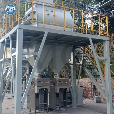 China 600m2 Dry Mortar Mix Plant Cement Wall Putty Plaster Tile Grout Glue Production Line for sale