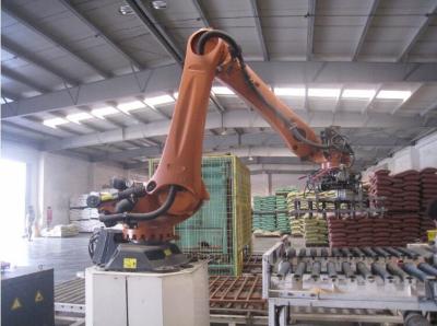 China Montagem robótico do assoalho de Paletizador do saco da máquina automática profissional de Paletizador à venda