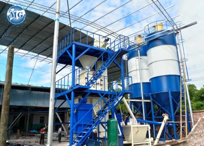China 10-20T per hour automatic dry mortar plant For cement sand mixing and packaging for sale