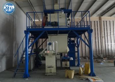 China Semi - Automatic Double Shaft Paddle Mixer Premixed Dry Mortar Sturdy Structure for sale