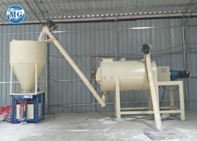 China 3T por tipo simple de la hora secan la mezcladora del polvo seco de la planta del mortero en venta