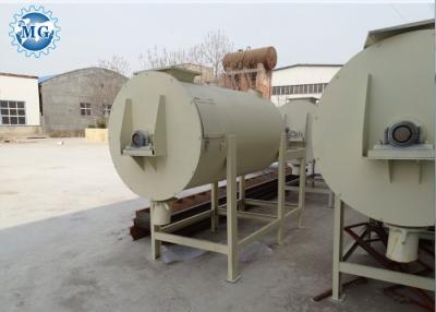 China Horizontal Putty Dry Mortar Plant Various Output Carbon Steel Small Spiral Ribbon Mixer for sale