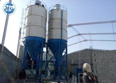 China Powder Cement Storage Silo Fly Ash Storage Silo With Electric Dust Filter for sale